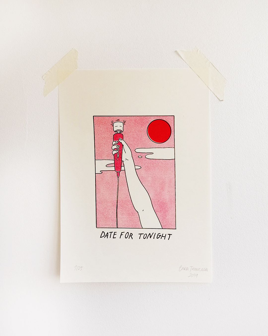 Date for Tonight Risoprint