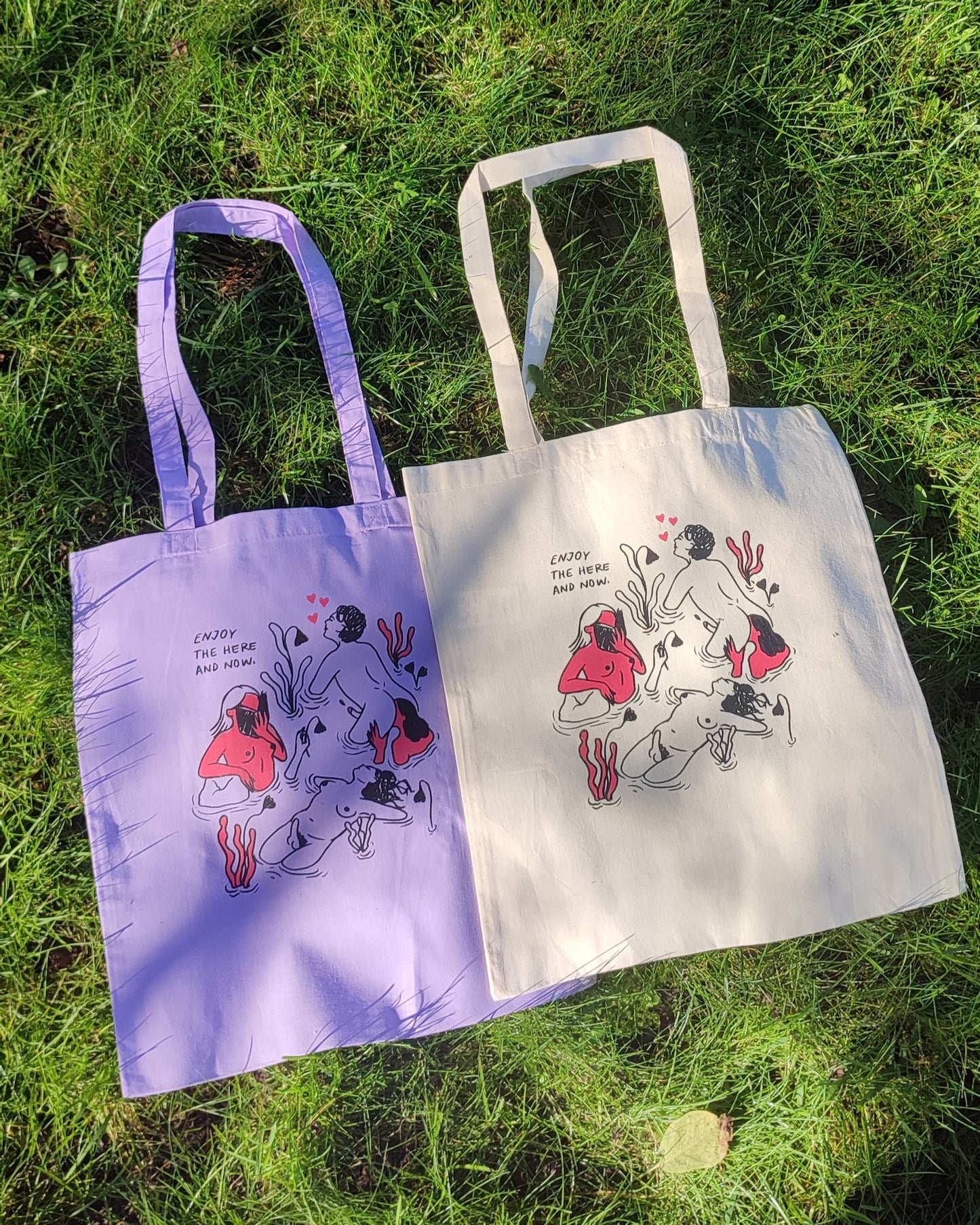 Enjoy The Here & Now Tote Bag