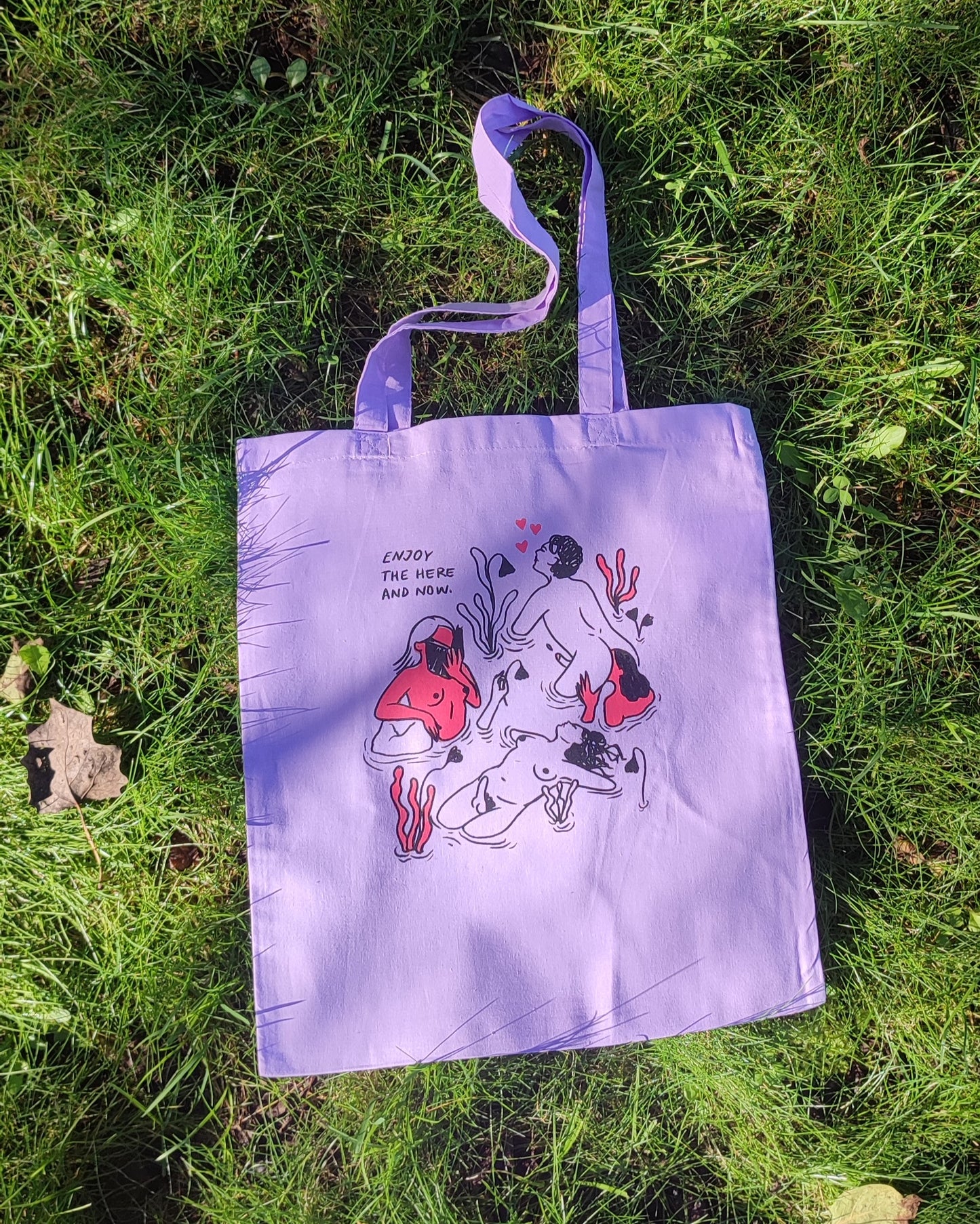 Enjoy The Here & Now Tote Bag