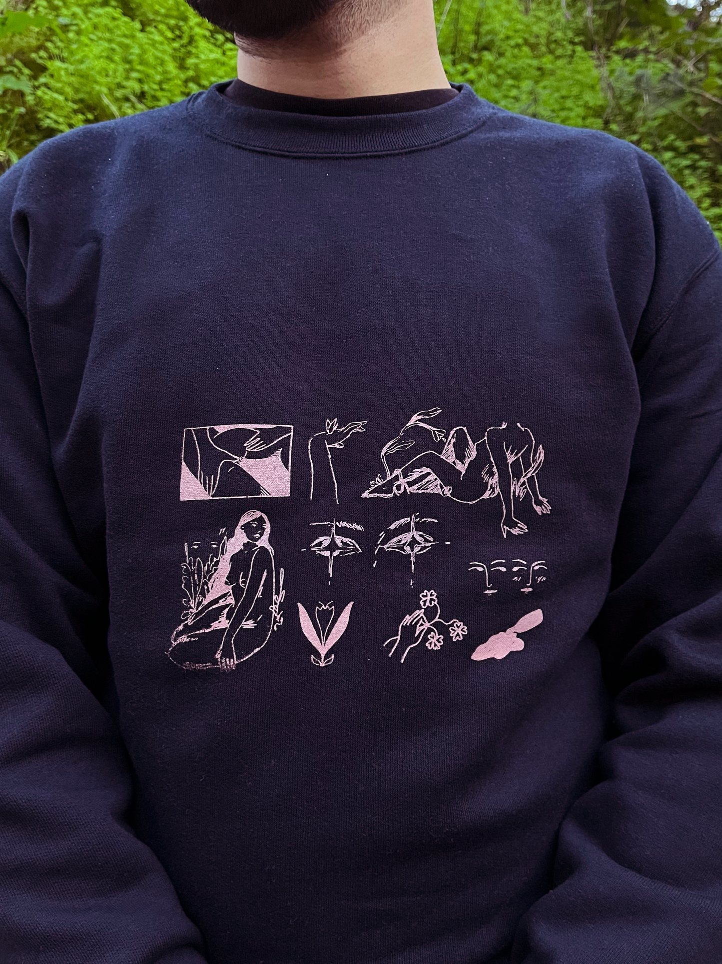 Flash Dark Blue Sweatshirt