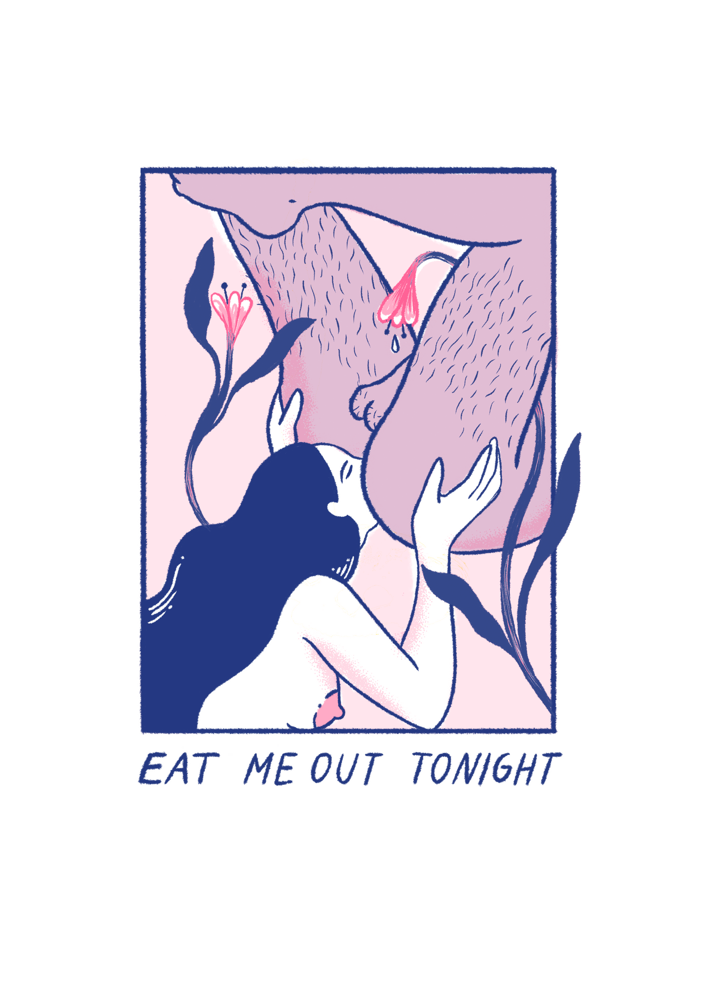 Eat Me Out Tonight Risoprint
