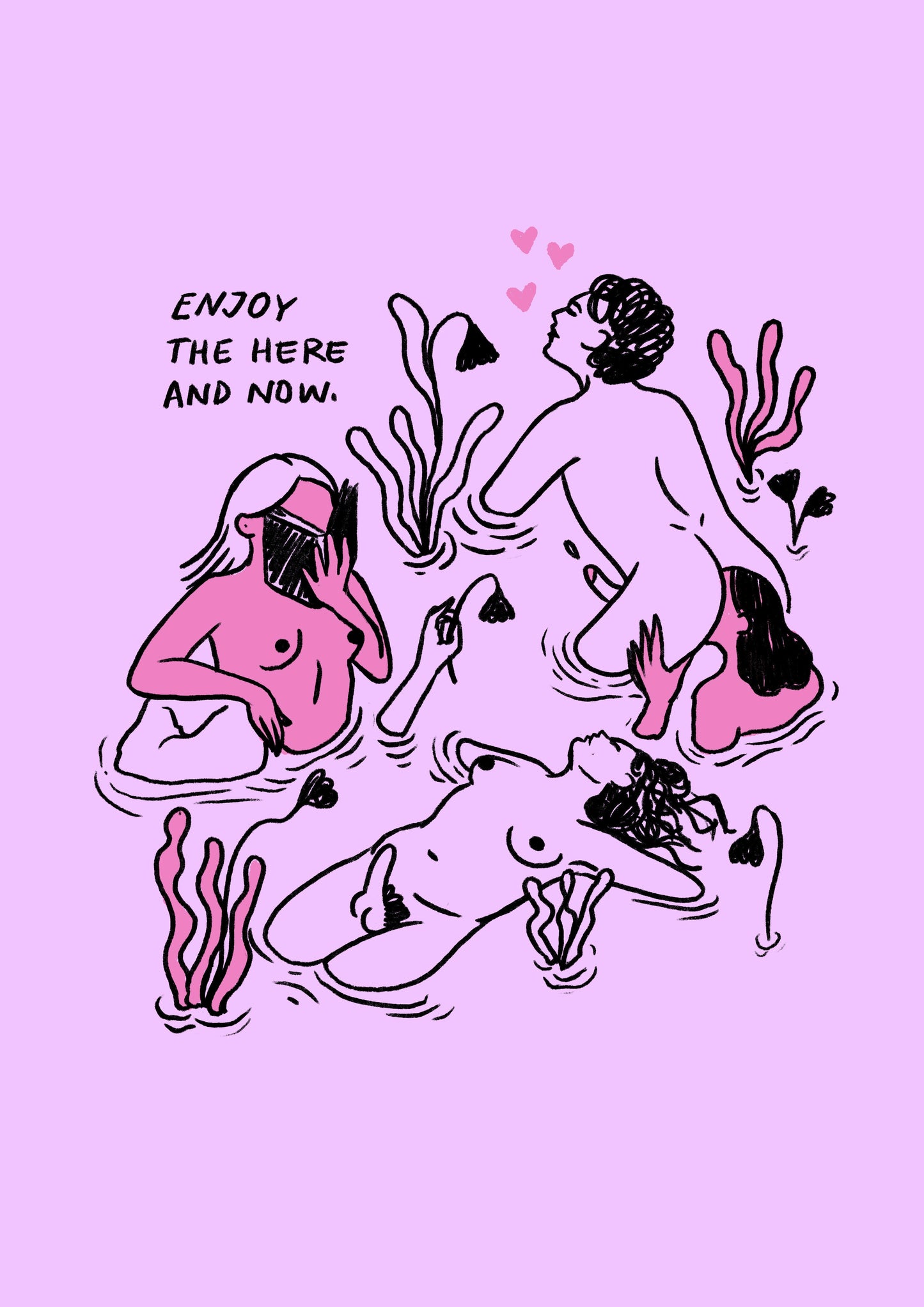 Enjoy The Here & Now Tote Bag