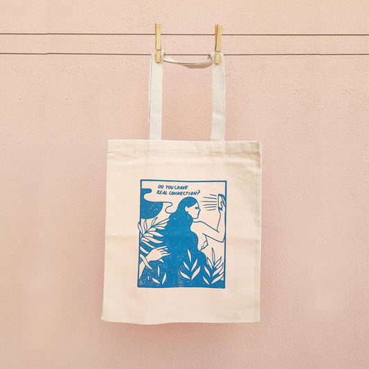 Real Connection Tote Bag